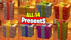 Here is every major fortnite live event, ranked from least awesome to most awesome. All Winterfest Presents Fortnite Day 1 To Day 14 Youtube