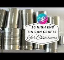 10 Ideas for Recycling Tin Cans into Beautiful Christmas ...