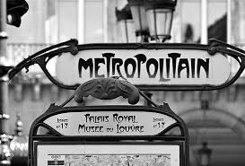 Paris Metro Sign In Black And White By Randyharris Paris Metro Sign Paris Black And White Paris Metro