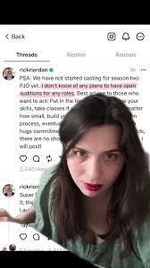 Rick Riordan: Delivering Devastating News About Bianca Di Angelo and Zoe  Nightshade