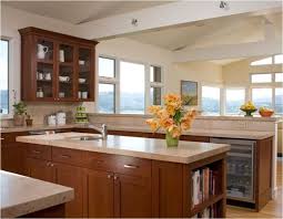 Kitchen Countertop Options Pros Cons Centsational Style Contemporary Kitchen Cherry Cabinets Kitchen Kitchen Remodel