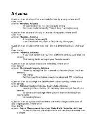 Use it or lose it they say, and that is certainly true when it. A Is For Arizona Trivia Questions By A Is For America Tpt