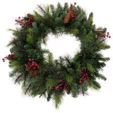 Christmas Wreaths At Hobby Lobby Pine Berry Pinecone Wreath 30 Hobby Lobby 80832937