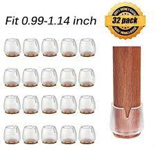 32 Pack Chair Leg Caps Silicone Floor Protector Round Furniture Table Feet Covers Chair Leg Covers Outdoor Dining Chair Cushions Chair Legs