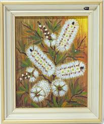 D.Frances Hackney Cream Bottlebrush