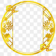 Chinese Style Round Frame Yellow Round Totem Chinese Clipart Frame Clipart Chinese Style Png Transparent Clipart Image And Psd File For Free Download Frame Clipart Simple Photo Frame Red Frame
