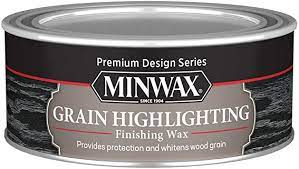 It penetrates deep into the pores to seal and protect the wood. Minwax 401140000 Finishing Wax Grain Highlighting Amazon Com