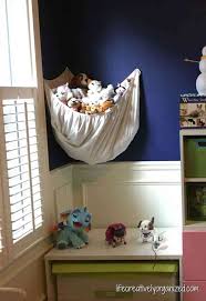 They are great ways to get all of the stuffed animals out of the way in limited space, and also cute ways to. 5 Easy Ways To Store Stuffed Toys Life Creatively Organized
