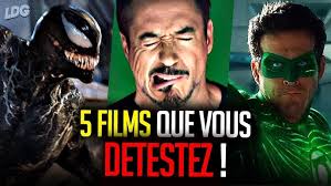 5 FILMS MARVEL & DC que vous DETESTEZ MAIS QUE J'ADORE 🤣 (Multi-Critique) 