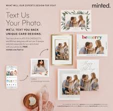 Since these were for a blog conference i went with the vintage streamer card and added the hello, my name is. Minted Launches New Services To Make It Faster And Easier Than Ever To Send The Perfect Holiday Card Business Wire
