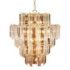 Bel Air Lighting Stewart 16 Light Beveled Acrylic Crystal Incandescent Ceiling Chandelier 7166 Pb Th Trans Globe Lighting Acrylic Chandelier Bel Air Lighting