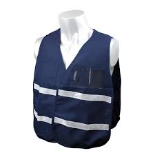 Vintage redhead blue bill canvas hunting shooting vest sportsman safety back l. Blue Fullsource Com Safety Vest Vest Fashion
