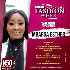 Estelle Mbarga needs your vote to bring home a price award We can do this  friends 💪 Let's go!!!