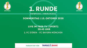 Die begegnung mit dem 1. Auftaktspiel Des Fc Bayern Im Pokal Verlegt Dfb Deutscher Fussball Bund E V