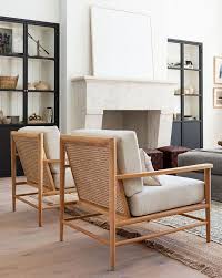A pair of stamped louis xv fauteuils from greta garbo's estate flanks a tufted sofa found at bonhams. Beckett Chair Living Room Designs Living Room Chairs Room Decor