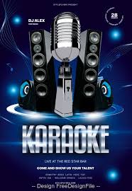 You can use them as an inspiration for party ideas or as an efficient promotion. Karaoke Party Psd Flyer Template Free Download