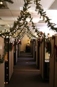 Visible company vision and mission. 26 Christmas Office Decor Ideas Office Christmas Decorations Office Christmas Christmas Cubicle Decorations