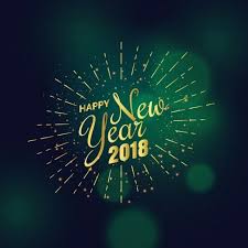 Golden 2018 New Year Greeting Background Design New Year Greetings Background Design Greetings