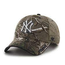 Robot Check Camouflage Hat New York Yankees Fitted Hats