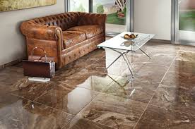 polished porcelain floor tiles beige