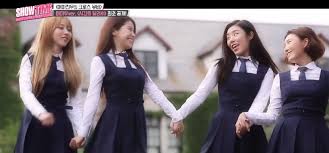 The following mamamoo x gfriend showtime 1 with english sub has been released. G Friend Mamamoo Swap Music Videos On Showtime For A Grand Mess Asian Junkie
