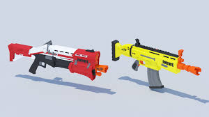 Top 10 best nerf blasters. Juan C Murcia C 3d Model S Nerf Fortnite Ar L Ts