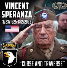 🇺🇲WWII uncovered: In Memoriam: Honoring Vince Speranza of the 101st  Airborne Division
