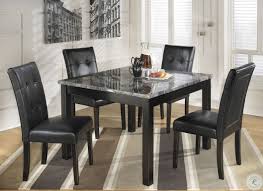 Mieres 5 pcs kitchen table set dining room table set for 4 kitchen counter with 4 bar height stools, for home︱farmhouse︱restaurant︱cafe, mdf top & steel frame (47 l x 23 w x 34 h) 4.2 out of 5 stars. Maysville Set Of 5 Square Counter Table Set From Ashley D154 223 Coleman Furniture