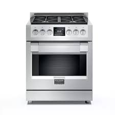 Fulgor Milano F6pdf304s1 30 Inch Freestanding Dual Fuel Range With 4 18 000 Btu Burners 4 1 Cu Ft True European Dual Convection Oven Full Extension Telescop In 2020 Halogen Lighting Induction Range Dual Fuel Ranges
