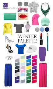 Luxury Fashion Independent Designers Ssense Cool Winter Color Palette True Winter Color Palette Bright Winter