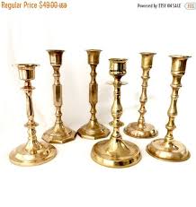 We personalise your sales to find you the best deals from your favourite brands. Lot Brass Candlesticks Variety Of 6 Vintage Brass Candle Holders Wedding Table Decor Brass Candle Holders Wedding Brass Candle Brass Candle Holders