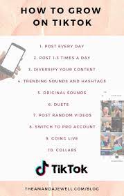 Let us walk you through it… create content that adds values. How To Grow On Tiktok Amanda Jewell