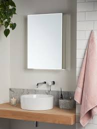 Great savings & free delivery / collection on many items. John Lewis Partners Aspect Single Mirrored And Illuminated Bathroom Cabinet At John Lewis Partners