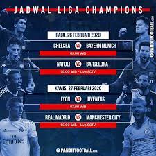 Voddsindonesia Ri74 Https T Co 9teokk4e0g Rt Pertandingan Pertama Fase 16 Besar Liga Champions 2019 2020 Kembali Digelar Tengah Pe Chelsea Guinness Napoli