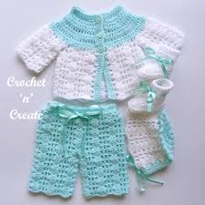 Free crochet baby blanket patterns | free crochet patterns for babies: Crochet Premature Baby Outfit Free Diy Pattern On Crochet N Create