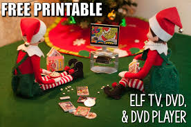 Elf On The Shelf Movie Night Elf On The Shelf Christmas Elf Elf Printables