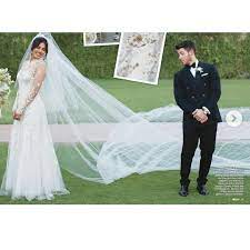 The couple, who became engaged in july, wanted their wedding to be an amalgamation of their respective cultures and traditions. Priyanka Chopra S 75 Foot Long Train Is Making Husband Nick Jonas As Intrigued As Us Pinkvilla Priyanka Chopra Wedding Celebrity Weddings Extravagant Wedding