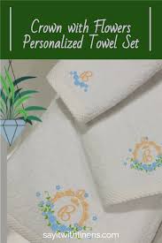 Monogrammed bath towel will not only give you that satisfaction, but they are also beneficial to your body and they help craft the body. 190 Best Monogrammed Bath Towels Ideas In 2021 Monogrammed Bath Towels Embroidered Towels Embroidered Bath Towels