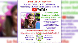 Gracias por las lecciones… gracias por la paciencia… gracias por el cariño… Feliz Dia Del Maestro Super Team Kids Centro De Experiencias Infantiles Bogota Noticias Los Mejores Jardines De Colombia