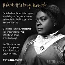 Heads, Hands, and Hearts -- Mary McLeod Bethune