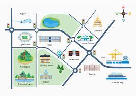 In this case i'm illustrating a simple town map, but the steps apply to any map. Location Map Software Drawing Location Maps Easily