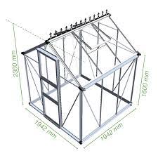 Halls Cotswold Burford 66 Greenhouse