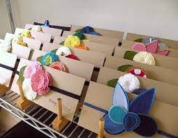 Elastic Headband Packaging Craft Market Display Ideas Hair Accessories Display Craft Show Ideas Crafts