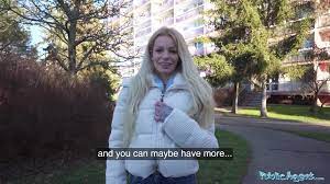 Free Public Agent Hot Blond mother Id like to fuck from Germany give great  outdoor oral pleasure Porn Video HD