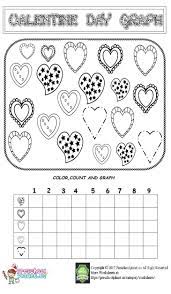 Valentine Day Graph Worksheet Pattern Worksheets For Kindergarten Valentine Worksheets Graphing Worksheets