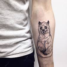 Nothing exemplifies the innocence, cuddliness, and cuteness of the polar bear more than a baby polar bear tattoo! 85 Rough Bear Tattoo Designs Meanings Feel The Wild Nature 2019
