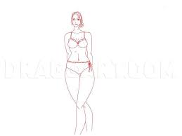 How To Draw A Curvy Figure, Step By Step, Drawing Guide, By Hareta -  Dragoart