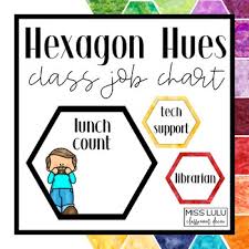 Hexagon Hues Class Job Chart