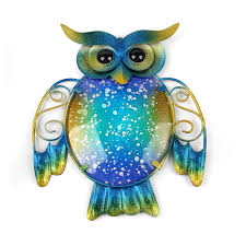 Maybe you would like to learn more about one of these? Garden Metal Owl Wall Artwork With Blue Painting Glass For Garden Decoration Outdoor Animal Statues And Scuptures For Yard Garden Statues Sculptures Aliexpress