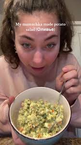 Mama Confort Cooking Potatoes Salad